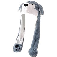 Excellent Plush hat with movable ears - Husky - Party Hats