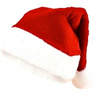 Ruhhy 22556 Christmas Santa hat with pompom red - Costume Accessory