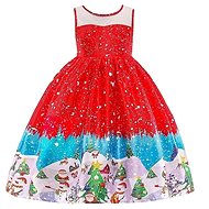 Excellent Children's Christmas dress - red - Costume