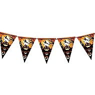 GUIRCA Halloween garland 300 cm - Spooky pumpkin - Garland