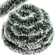 Ruhhy 22310 Christmas garland with snow-covered pine needles 6 m - Christmas Decoration