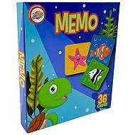 DINO Board Game Pexeso - Underwater World - Memory Game