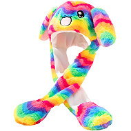 Excellent Plush Hat with Movable Ears - Rainbow Animal - Party Hats