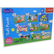 TREFL Puzzle set 9v1 - Prasátko Peppa - Jigsaw Puzzle