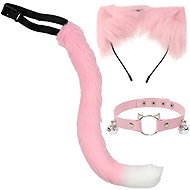 Ruhhy 26586 Cat costume, ladies, pink - Costume Accessory