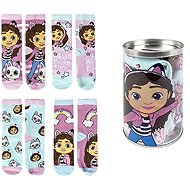 Netflix Gabby's dollhouse: Gabby and cat: Baby socks set of 4 pairs (23-26 EU) - Socks