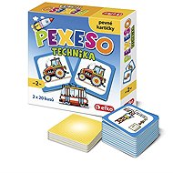 EFKO Pexeso Technika BABY - children's game - Memory Game