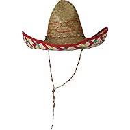 GUIRCA Straw hat sombrero coloured - Mexico 50 cm - Wide-Brimmed Hat
