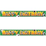 Unique Birthday banner /Happy Birthday - football, 730 cm - Garland