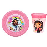 GoDan Set of plastic cup and plate Gaby's magic house, 2 pcs - Party Accessories