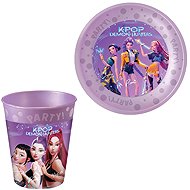 GoDan Plastic cup and plate set K-POP DEMON HUNTERS - 2 pcs - Party Accessories