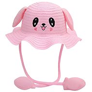 Excellent Summer hat with movable ears - Pink frilled - Party Hats