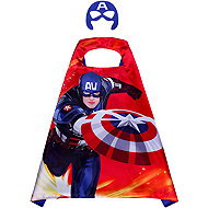 Marvel Carnival Cape and Mask - Captain America - Costume Accessory