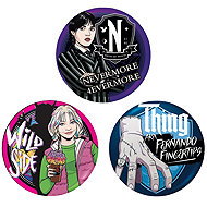 Wednesday: Characters - Badges 3 Pieces - Badge