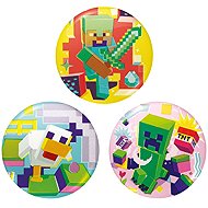 Minecraft: Characters - Badges 3 pieces - Badge