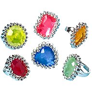 Amscan Plastic Rings - Princess - Mix - 2.3 × 1.7cm - 18 pcs - Party Accessories