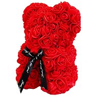 Verk Medvídek z růží 25 cm - Rose Bear