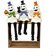 Bavytoy Halloween laughing ghost with dangling legs - Decoration