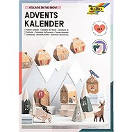 FOLIA Snow Village advent calendar making kit - Advent Calendar