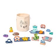 Bayvtoy Senzorická paměť, tvary, puzzle - Board Game