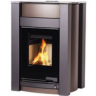 AQUAFLAM VARIO KALMAR brown - velvet - Wood Stove