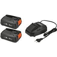 Gardena Starter set P4A QC + 2x2,5Ah - Charger and Spare Batteries