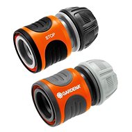 GARDENA Hose Connection Set (13mm and 15mm Quick Connectors) - Hose Coupling