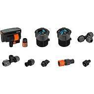 GARDENA Pipeline Starter Set with Oscillating Sprinkler - Irrigation Device