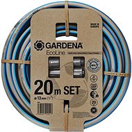 GARDENA EcoLine Garden Hose 13 mm, 1/2" with System Parts - length 20 m - Garden Hose