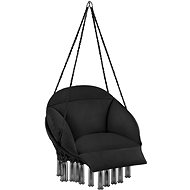 Tectake Hanging armchair Samira, black - Hanging Chair