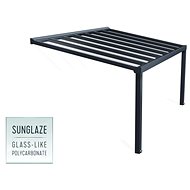 PALRAM Garden pergola STOCKHOLM,3,4 x 5,2 m, anthracite - Pergola
