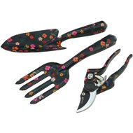 Garvia Garden tools set 3 pcs Dark Flowers - Garden Tool Set
