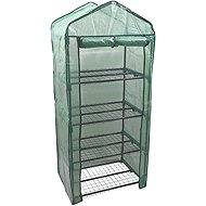 GARVIA Fóliovník Aneto rolovací stěna 4 patra vyztužená fólie 69 × 49 × 158 cm PE - Greenhouse Films