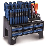 SCHEPPACH Screwdriver and bit set 100 pcs SDB 100-2 - Screwdriver Set