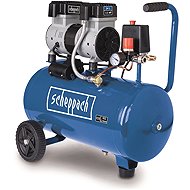 SCHEPPACH Compressor with air chamber 24l, oil-free silent HC 26 Si - Compressor