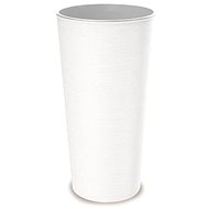 Gardino Melrose Glamour 25 cm diameter / 46,5 cm high, white - Flower Pot