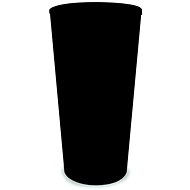 Gardino Melrose Glamour 25 cm d. / 46,5 cm h., anthracite - Flower Pot
