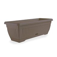 GARDINO Flowerpot Mediteran 50 × 19 × 16,5 cm, mocha - Flower Box