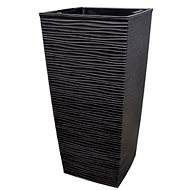 GARDINO Flowerpot FINESA 30 × 30 cm, 57 cm high, anthracite - Flower Pot
