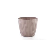 GARDINO Planter SAHARA diameter 35 cm, height 30 cm, brown - Flower Pot