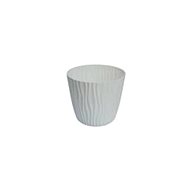 GARDINO Planter SAHARA diameter 35 cm, height 30 cm, white - Flower Pot