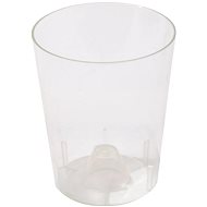 GARDINO Flowerpot ORCHID LUX 16 × 14 cm, transparent - white - Flower Pot
