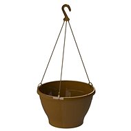 GARDINO Hanging planter ESPRIT diameter 26 cm, height 16,5 cm, terracotta - Flower Pot