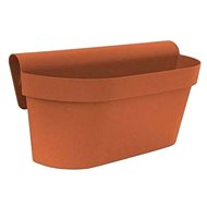 GARDINO ESPRIT railing chest, 30 cm, terracotta - Flower Box