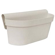 GARDINO ESPRIT railing chest, 30 cm, beige - Flower Box