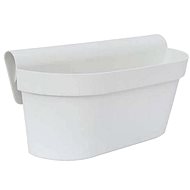 GARDINO ESPRIT railing chest, 30 cm, white - Flower Box