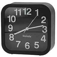 Garsaco Dovelis Large analogue alarm clock, 13 cm, large numerals, black - Alarm Clock