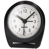 Garsaco Dovelis Small analogue travel alarm clock, 7 cm, black - Alarm Clock