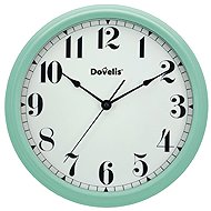 Garsaco Vintage Large wall clock with large numbers 33 cm, mint - Wall Clock