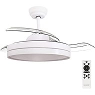 Garsaco Ceiling fan with light Lugela 107 cm 61 W, 1521 lm, CCT, DO, white - Fan